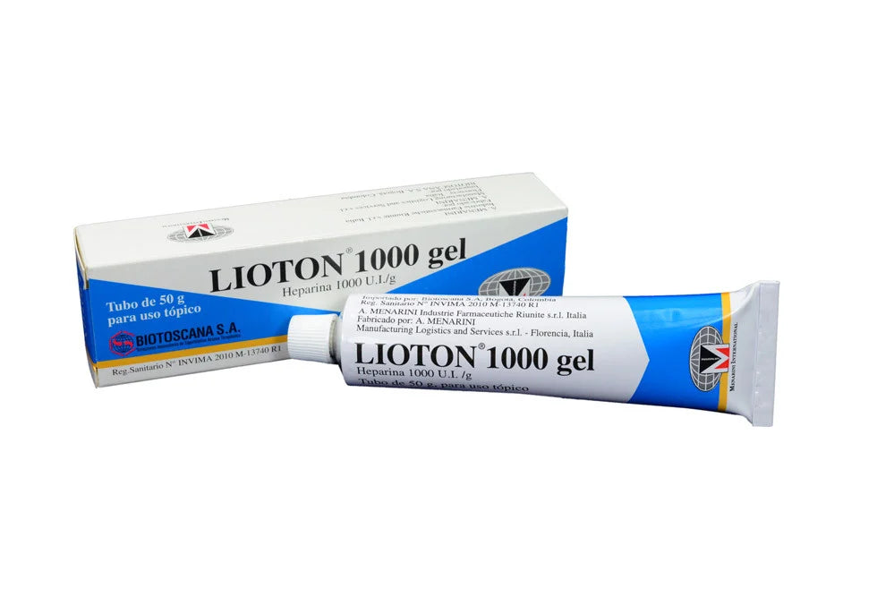 Lioton 1000Ui/Gr Gel Tubo X 50 Gr