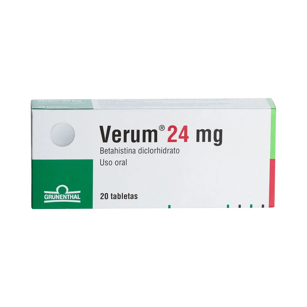 Verum Tabletas 24Mg Caja X 20