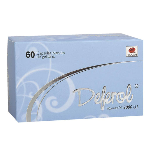 Deferol 2000 UI Caja X 60 Capsulas Blandas