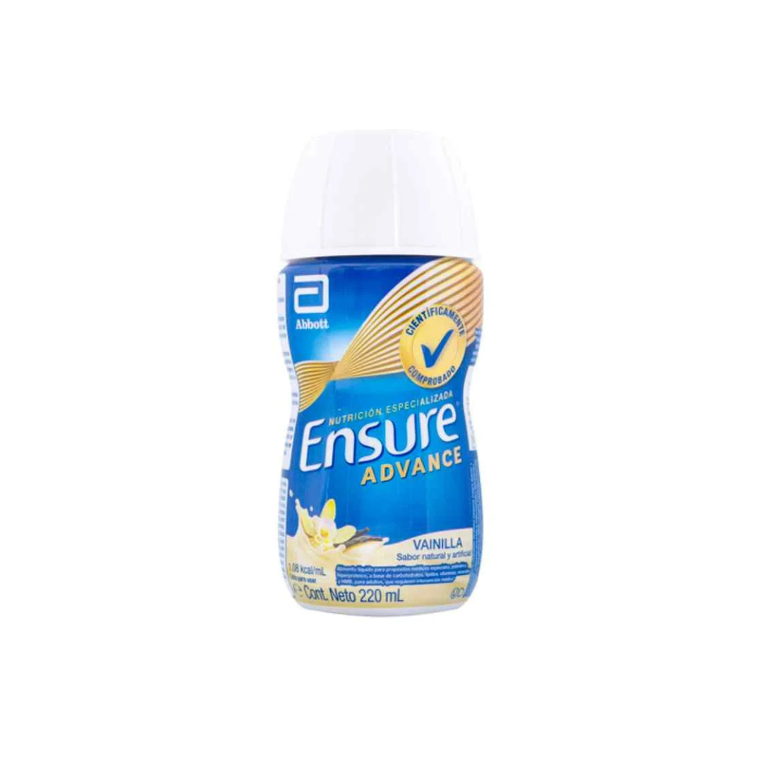 Ensure Advance Vainilla Con Proteina + HMB Liquido 220 Ml